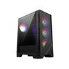 MSI MAG FORGE 121A AIRFLOW ARGB Semi Torre ATX Cristal Templado USB 3.0 Negra