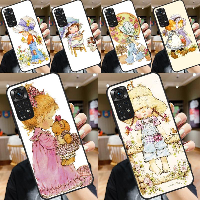 Чехол с рисунком Sarah Kay для Xiaomi Redmi Note 12 8 9 10 11 Pro Note 12S 11S 10S 9S Redmi 10C 10A 9C 12C