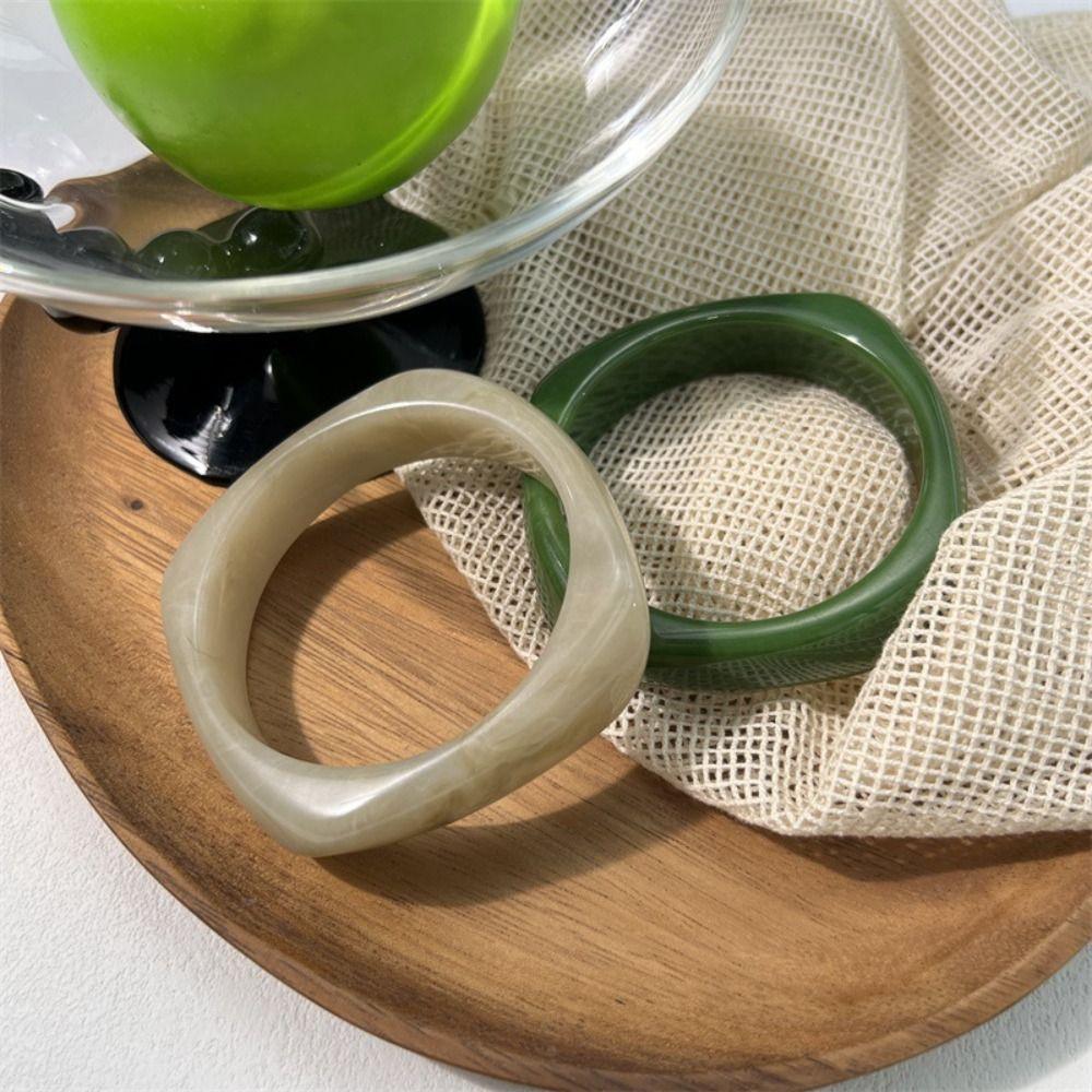 Богемный акриловый браслет в европейском американском стиле ретро-кольцо на руку нестандартный широкий браслет для женщин