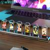 Часы Nixie Tube Clock Night Lights LED Glows IPS RGB Color Screen DIY Analog Digital Tube Gaming Desktop Home Decoration Idea Gift