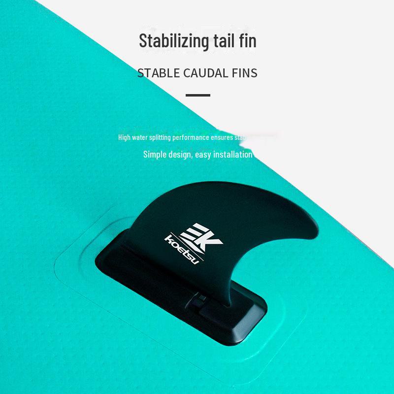 KOETSU Inflatable Paddle Board: Beginner Stand-Up Paddle Board & Surfboard - Green Water Ski Edition