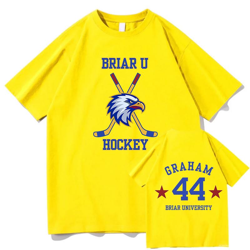 Унисекс Футболки Off Campus Briar Хоккейная Футболка Garrett Graham 44 Футболки Унисекс Модные Футболки Графический Мерч Хлопок Мягкий Уличная Мода