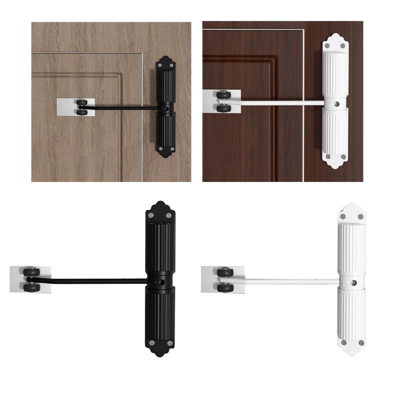Self Shutting Door Device Smooth Closure Adjustable Strength Door Closure Door Control System for Household & Businesses