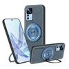 Для Xiaomi 12T 12T Pro Чехол для телефона из овчины с поворотным кронштейном, магнитный, с мягкими краями, противоударный, с защитой от отпечатков пальцев