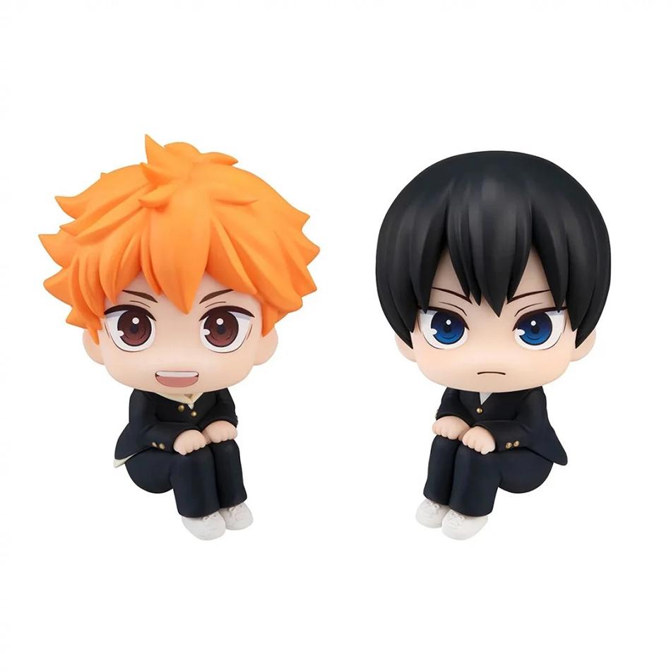 10 см 2 шт. Аниме Haikyuu Фигурка Хинаты Сёё Кагэямы Тобио Набор Фигурка Кукла Игрушка Машина Каваи Декорация Модель Игрушки Подарок ПВХ Безопасно для Детей