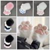Furry Cosplay Costume Gloves Cartoon Cosplay Props Kawaii Cat Claw Mittens  Gifts