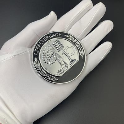 Серебристая эмблема для наклейки AMG Металлическая 57 мм Наклейка на капот AMG Наклейка на крыло AMG Эмблема на окна для Mercedes-Benz GLC GLA A/B/C/E/S