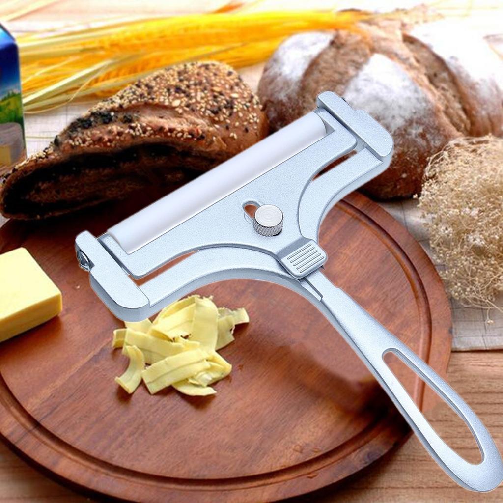 Adjustable Cheese Slicer Cutter Slice Tool Butter Planer Grater With Wire