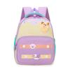Trendy Lightweight Nylon Backpack For Kids Featuring Adorable Cartoon Design