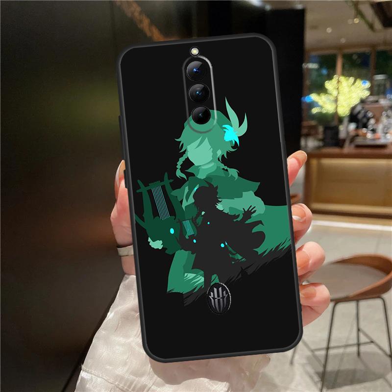 Чехол Genshin Impact Venti для Nubia Red Magic 9 Pro Plus Red Magic 8 8S Pro Plus 5G 5S 6R 6 7 7S 6S Pro