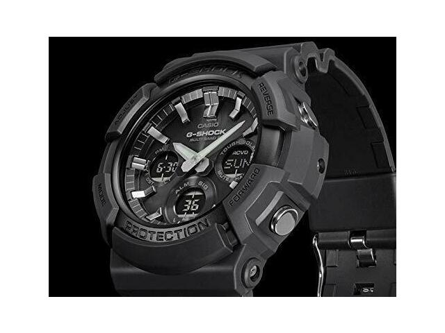 Casio GAW-100B-1A G-SHOCK радио солнечные аналоговые цифровые черные мужские часы из ЯПОНИИ