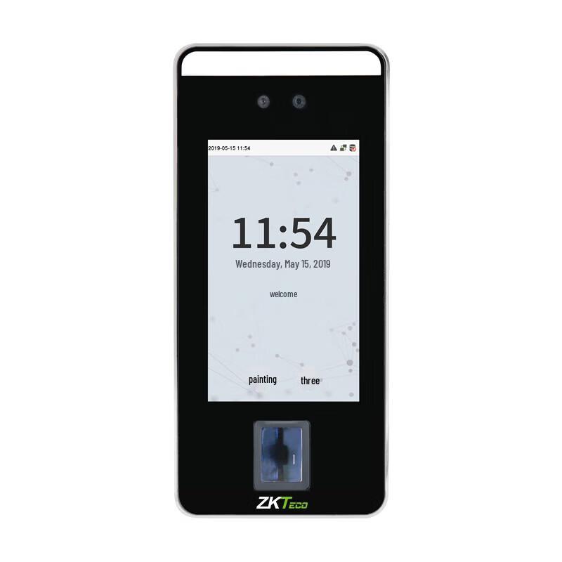 ZKTECO xFace600 Система учета рабочего времени и контроля доступа по лицу и отпечатку пальца CN вилка (адаптер в комплекте)