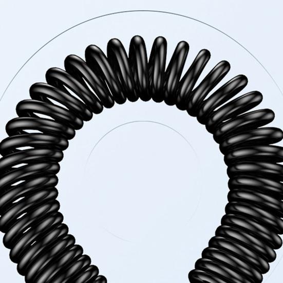 Зарядный шнур с пружинным выдвижным дизайном, высокоскоростной 480 Мбит/с, интеллектуальный дисплей PD100W, кабель для быстрой зарядки и передачи данных