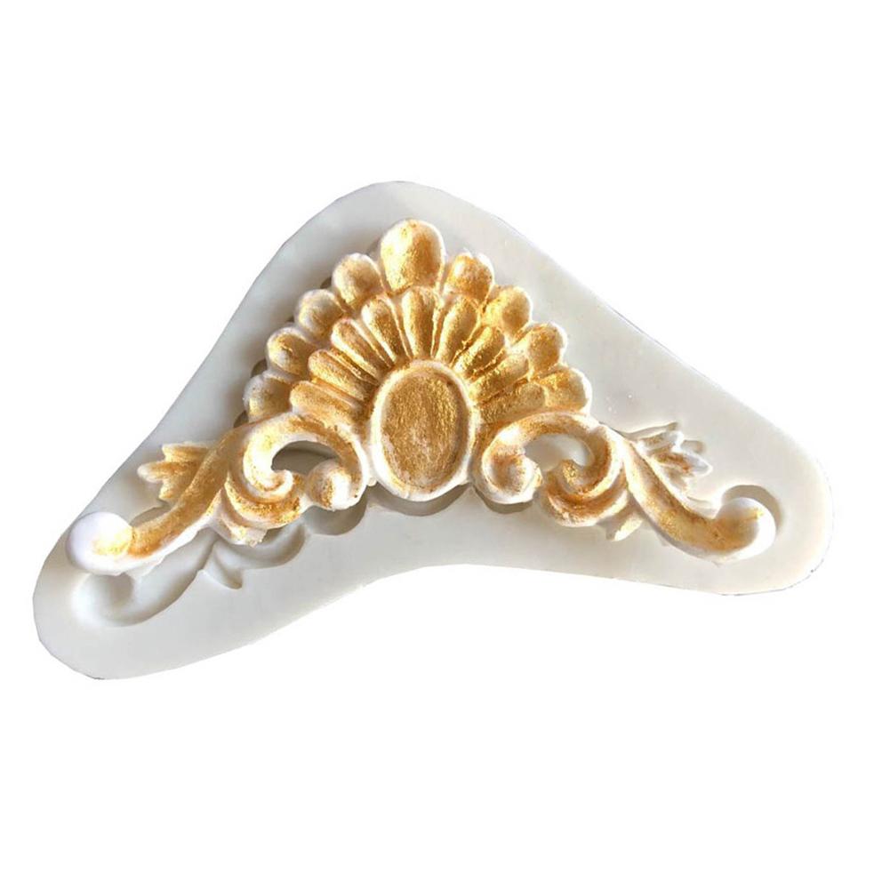 Retro DIY Lace Mat Silicone Mold Sugarcraft Fondant Cake Decorating Baking Tool