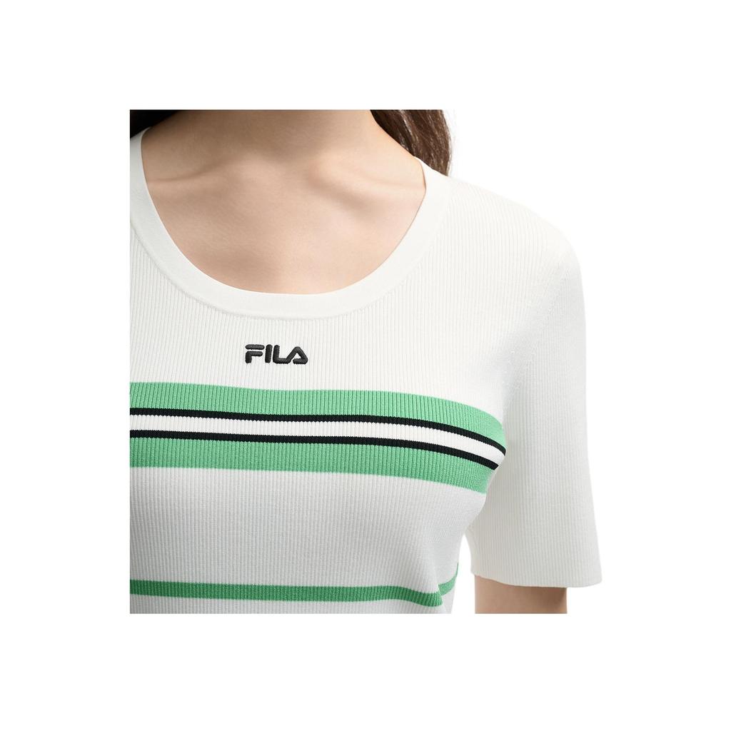 Новый женский вязаный кардиган FILA Ярко-белый F11W528408F-WT