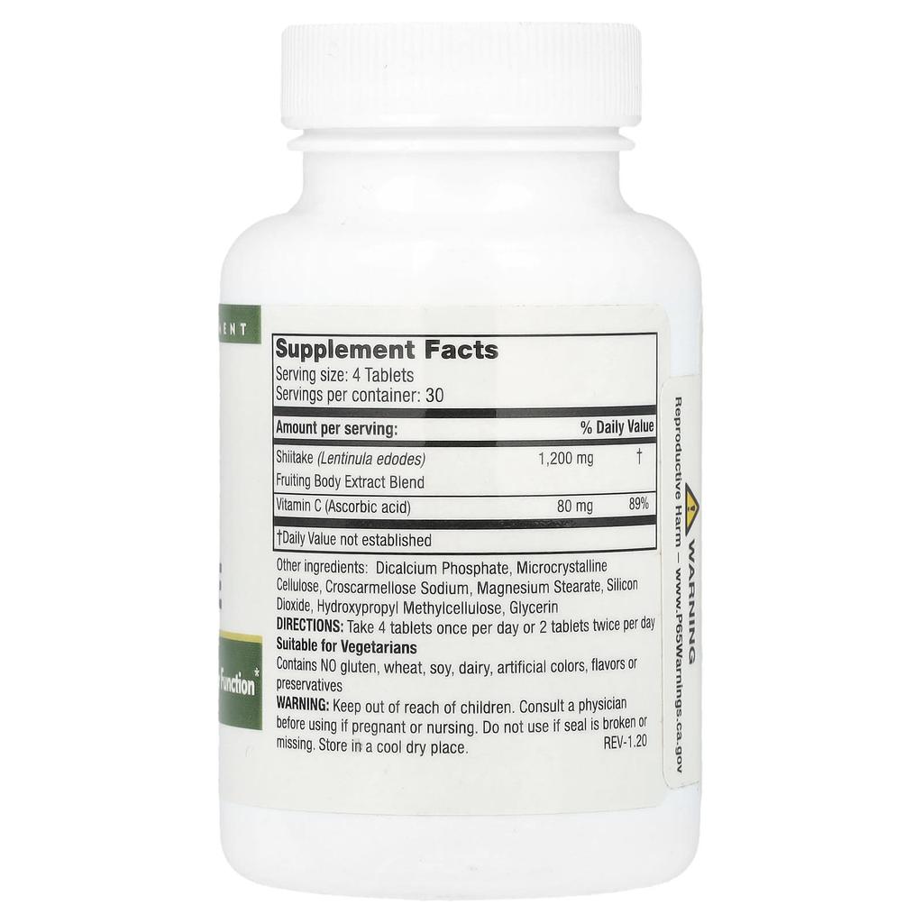 Super Mushrooms, Veggie Tablets 120 Tablets