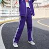 Li Ning повседневные спортивные штаны для бега мужские низы новые-Lakers-фиолетовые AKLQA41-2
