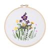 New Bouquet Flowers, Handmade Embroidery Kit Diy Material Pack Beginner Fabric Embroidery Suzhou Embroidery