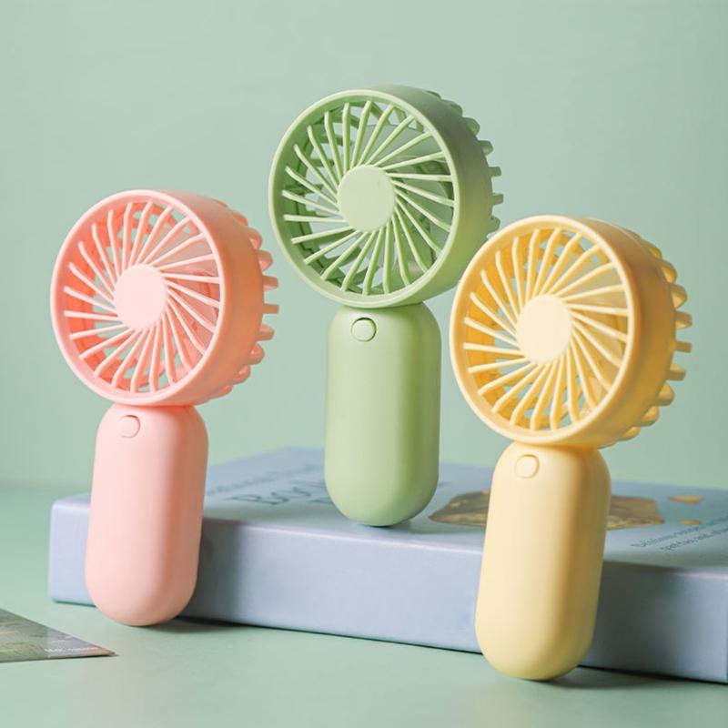 AM4 Battery Operated Powerful Handheld Fan Portable Small Lightweight Makeup Fan for Girl Women Indoor Outdoor