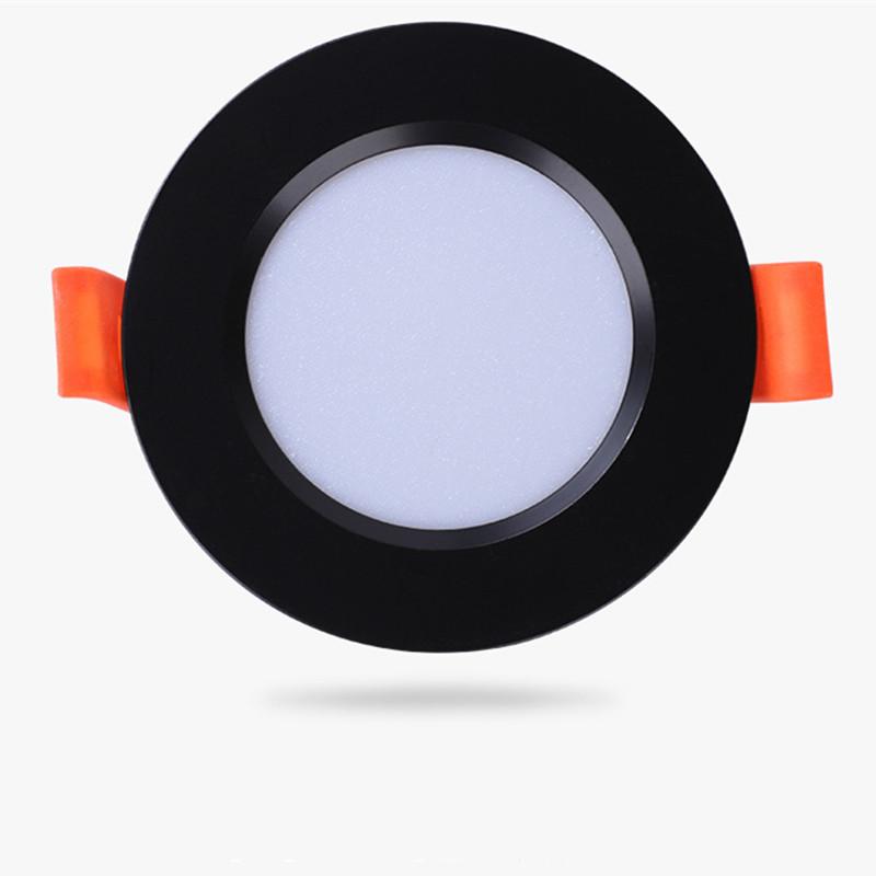 Recessed Led Downlight Ultra Thin Silver White Golden Led Ceiling Lamp 3W 5W 9W LED Spot Light Lighting For Living Room Bedroom