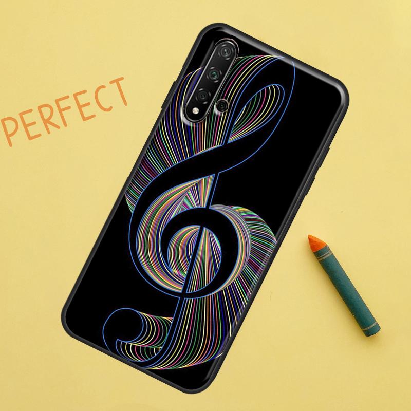 Музыкальная нота Музыкальная нота Для Huawei Nova Y91 Y70 Y72 Y73 Y60 Y90 Y61 8i 7i 11i 12i 12s 9 10 SE P20 P30 P40 Lite Чехол