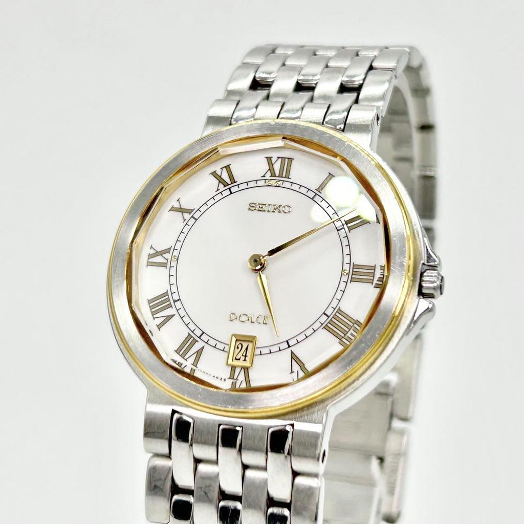 [USED] SEIKO DOLCE Vintage Quartz Wristwatch