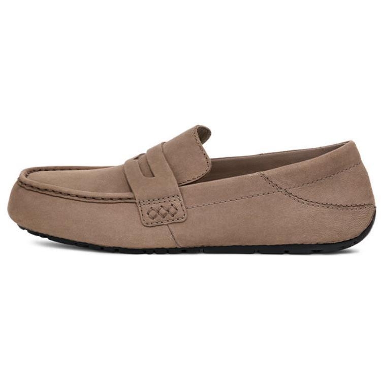 UGG Повседневные лоферы из овчины в стиле heritage Мужские Серо-коричневые 1166762-SKP