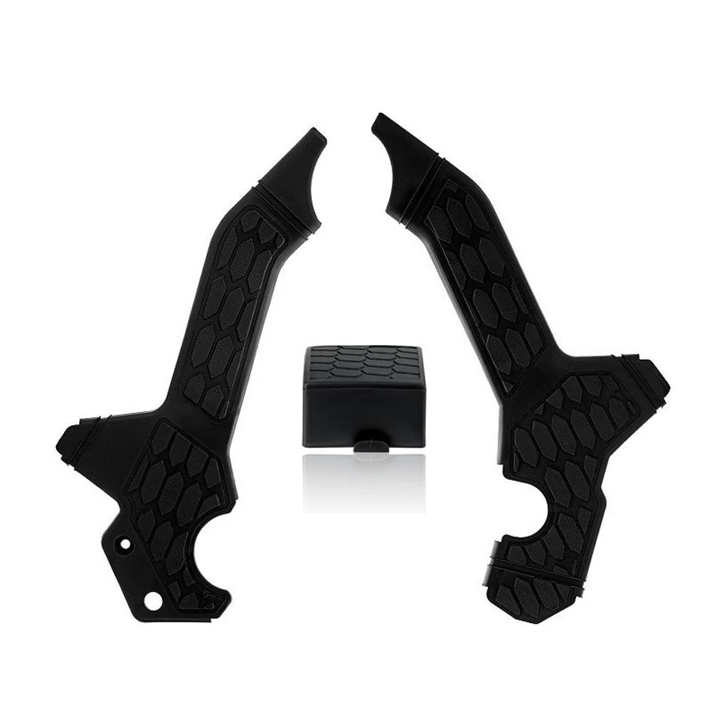 1 пара боковых защитных чехлов для рамы мотоцикла Honda CRF300L CRF 300L CRF 300 L CRF300, защитных панелей обтекателя