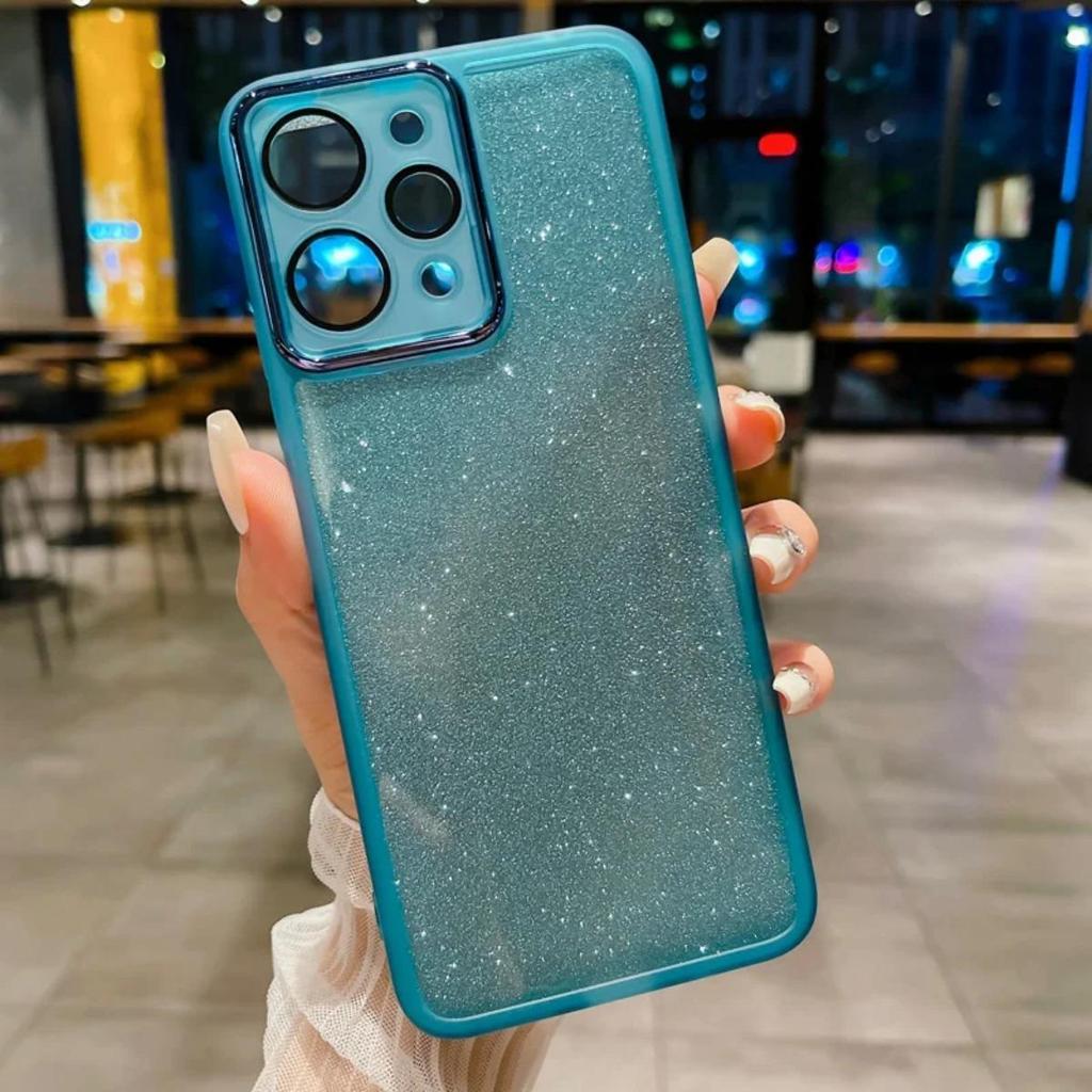 Glitter Phone Case For Samsung Galaxy A73 5G A56 A55 A54 A53 A52S A51 4G A36 A35 A34 A33 A32 A26 A24 Electroplate Camera Shockproof Cover