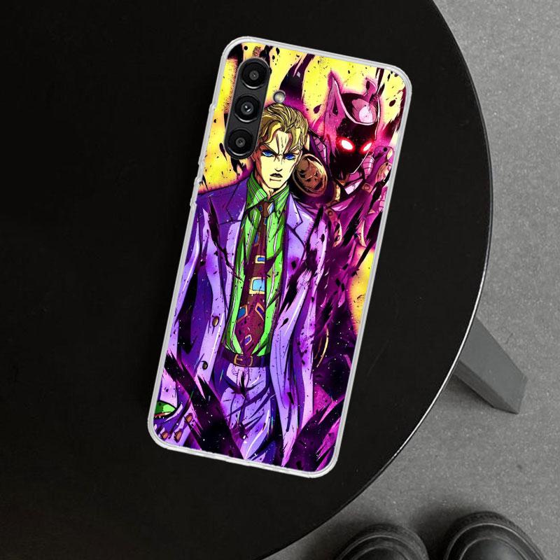 Чехол для телефона JoJo Кира Йошикаге Killer Queen для Samsung Galaxy A17 A16 A26 A36 A56 A57 A37 A15 A25 A35 A55 A14 A24 A34 A54