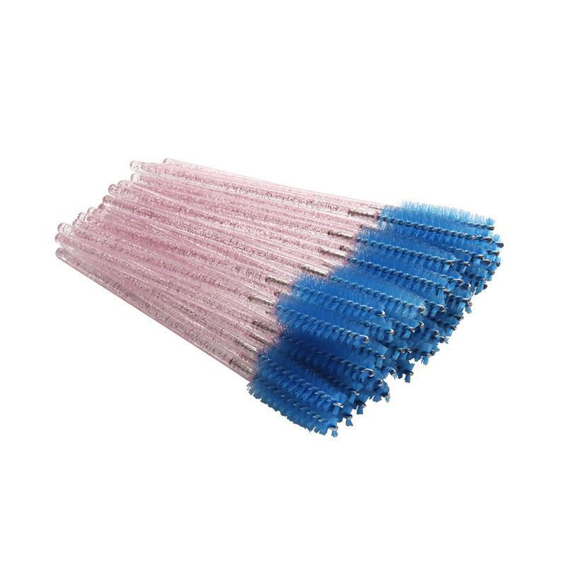 Disposable Crystal Rod Eyelash Extensions Brush - Spiral Curl Comb