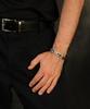 Sabona London 350 Black Carbon Fiber Stainless Steel Magnet Bracelet