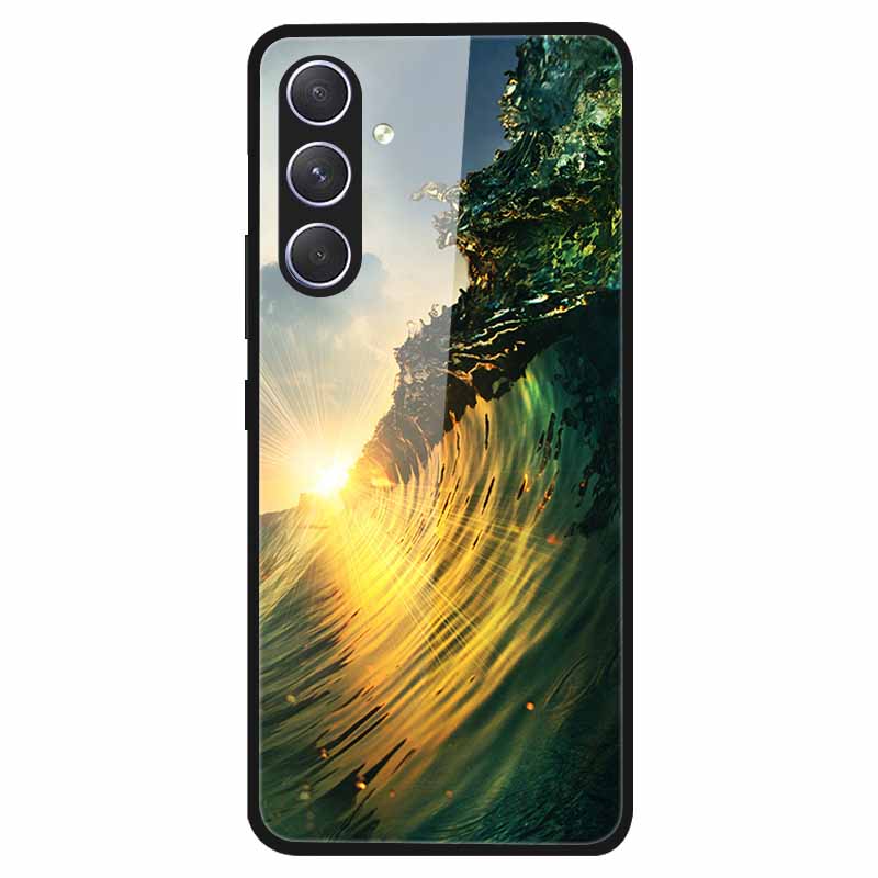 Закаленное Стекло Чехол для Samsung Galaxy A34 / A54 5G Крышка Жесткие Ударопрочные Чехлы для Samsung A54 Funda Coque для GalaxyA54 чехол