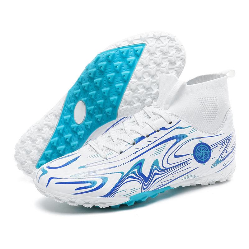 Футбольные бутсы большого размера AG Длинные шипы Сломанные шипы для мужчин, женщин, детей и молодых студентов Профессиональные тренировочные спортивные туфли для соревнований