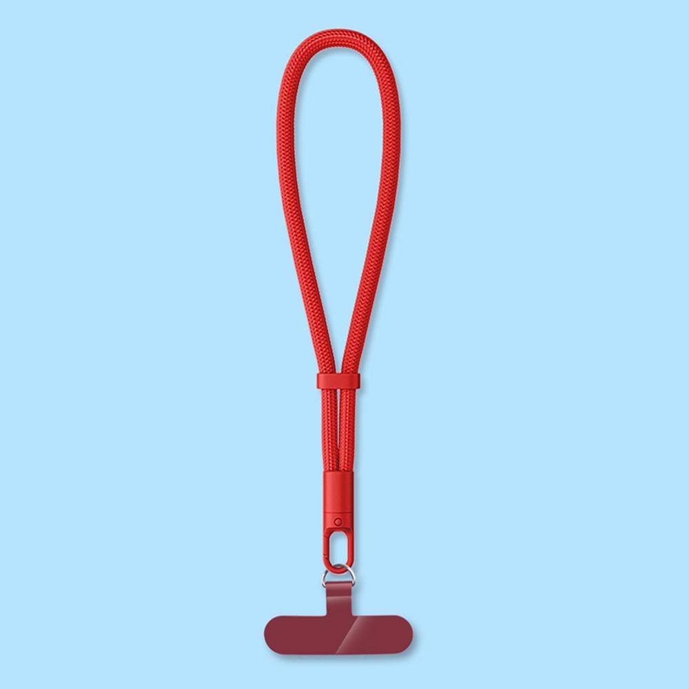 Аксессуары для мобильного телефона Регулируемый шнурок Защита от потери Плетеный ремешок на запястье Универсальная короткая подвесная веревка Мобильный телефон