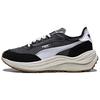 Rider Elite Retro Classic Fashion Low-Top Lifestyle Casual Shoes Unisex Sneaker Gray White Black 404617-01