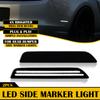 Car LED Fender Side Indicator Lamp Marker Lights Rear&Front Turn Signal For 2010-2014 Ford Mustang Base GT Shelby GT500 Boss 302