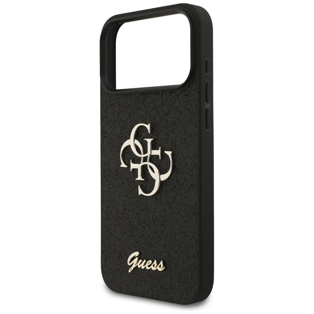 Etui Guess Fixed Glitter Big 4G Do Iphone 17 Pro Max Czarny