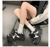 2025 New Luxury Breathable Women's Sneakers Fashion Versatile Casual Shoes Thick soled Height Increasing Sports Running Shoes