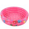 Indoor Outdoor Baby Swimming Pool Round Inflatable Children Water Game Play Pool Pink90cm 35.4in