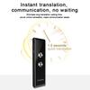 Совместимый с Bluetooth 4.2 Smart Translator Голосовой перевод Высокоскоростной многоязычный устный перевод 96 иностранных языков