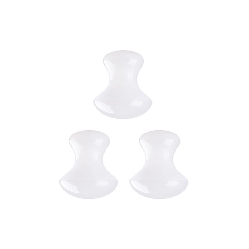 3pcs Natural Jade Mushroom Crystal Gua Sha Stone Facial Massager Quartz Scraping Massage Tool SPA Acupuncture Relaxing Tool