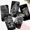Black Tpu Case For Realme C3 C35 C20 C21 C21Y C25 C25Y C25S C11 2021 2020 Cover Animals The Lion