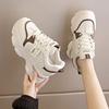 Popular Increase In Dad Shoes Women's Spring 2025 New Thick-soled Versatile Ins Sports Shoes Casual Sports Women's Shoes