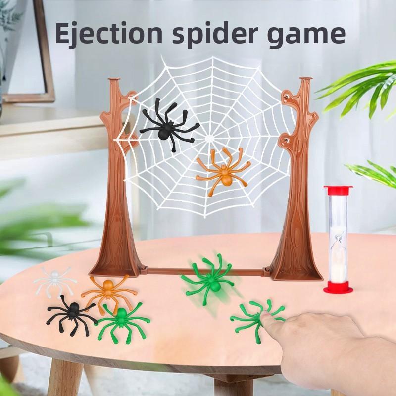 Board Bounce Spiders Game Toys Jumping Game Family Parent Child Interaction