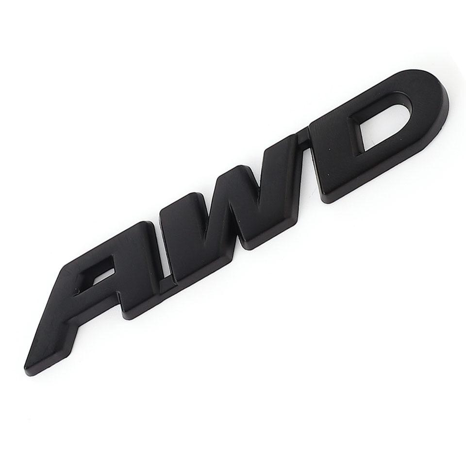 1 х 3D-металлическая наклейка с логотипом AWD и эмблемой 4WD, наклейка с логотипом (9,2*1,45 см)