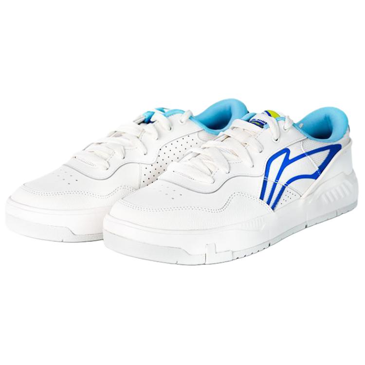 Li Ning Common 80-е Покрытие Устойчивое к Скольжению и Износу Низкие Кеды для Скейтбординга Мужские Шампанское Белый AGCV207-1