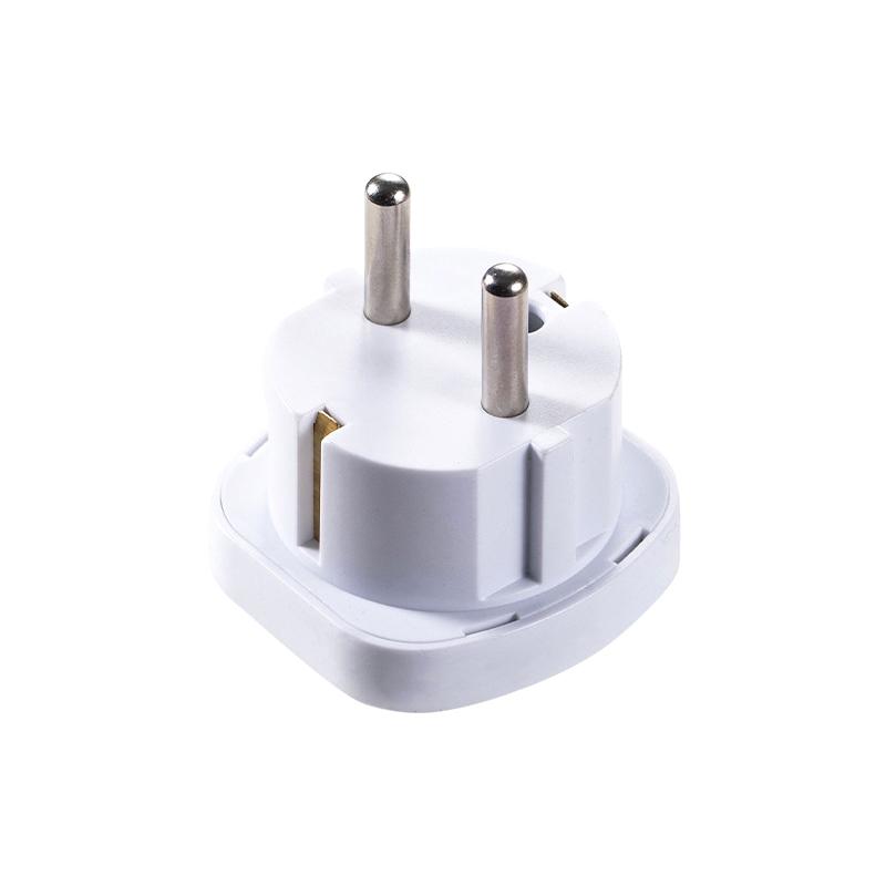 Eu Plug Adapter Us Uk Eu To Eu Euro Plug Adapter Converter European Travel Power Adapter 2/3Pin Electric Socket Outlet