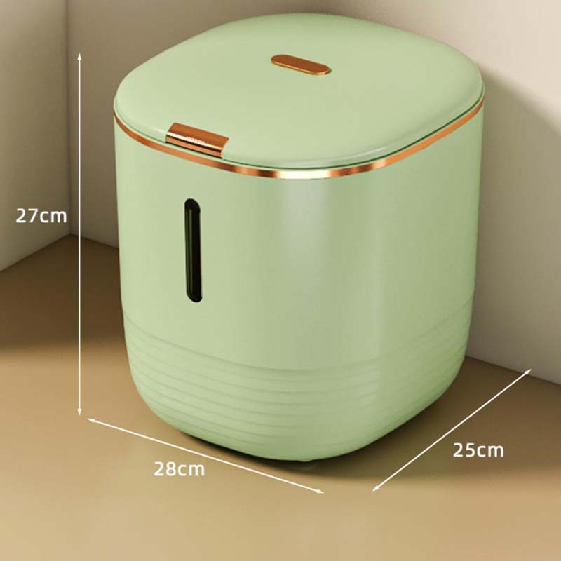 Бытовой пресс для ведра для риса, открытый, защищенный от насекомых, влагостойкий силиконовый герметичный ящик для хранения зерна, резервуар для риса, 10 кг, контейнер для хранения зерновых, дозатор еды