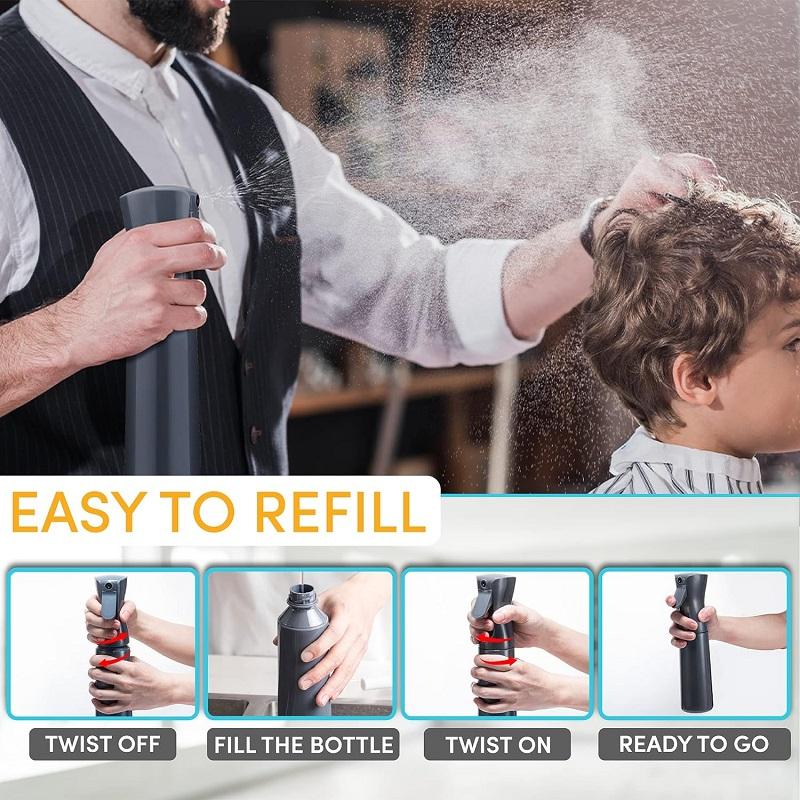 3 шт. Профессиональный набор парикмахерских щеток для шеи, щетка для стрижки, бритья бороды, бутылка-спрей, парикмахерская щетка для чистки, салонные инструменты для укладки